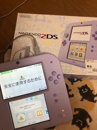 【美品】ニンテンドー3DSハード ニンテンドー2DS本体 ラベンダー