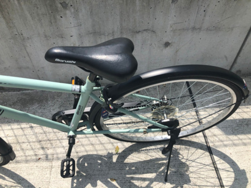 クロスバイク マルイシ アパッシュ クロスバイク 6段 自転車 27インチ 
