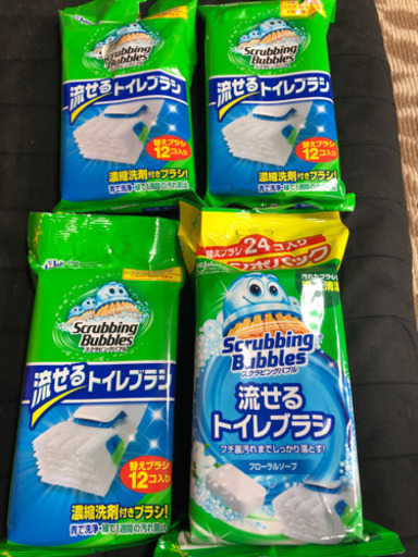 流せるトイレブラシ スクラビングバブル 60個分 www.inversionesczhn.com