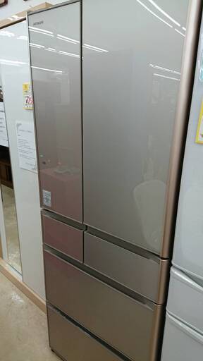 日立　HITACHI　555L　ファミリー　冷蔵庫　2017年　R-XG5600 G
