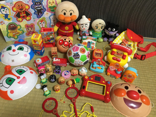 アンパンマンおもちゃセット0歳1歳 きゃな 京田辺のおもちゃの中古あげます 譲ります ジモティーで不用品の処分