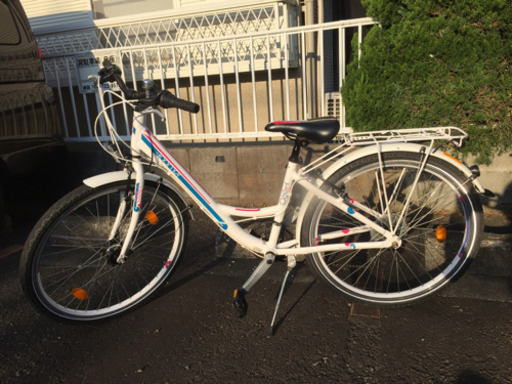 女の子用自転車(8歳〜13歳) ドイツブランド 21段ギア