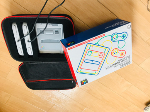 任天堂クラシックミニ(スーパーファミコン)+専用ケース付