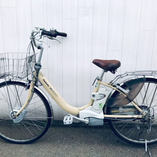 ①341番 Panasonic✨電動アシスト自転車✨ビビ・ ENR632‼️