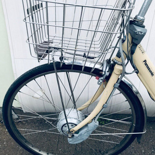 ①341番 Panasonic✨電動アシスト自転車✨ビビ・ ENR632‼️