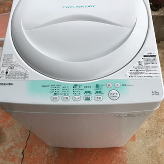 TOSHIBA 洗濯機 4.2kg 2014年製