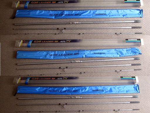 シマノ サーフリーダーSF425CX 3本組