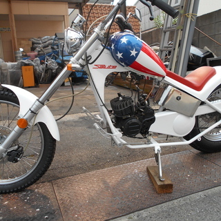 イタリア製バイク(50㏄）走れば注目される機能美及び構造美なバイク イタリア製バイク(50㏄）走れば注目される機能美及び構造美なバイク