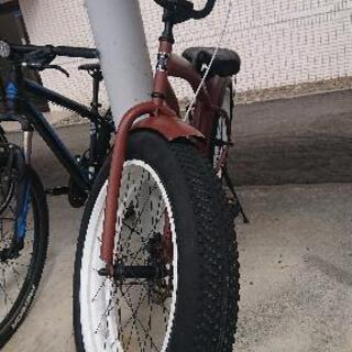 【取引完了致しました！ありがとうございますm(__)m】ファットバイク 