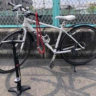 GIANT ESCAPE RX3 XSサイズ ホワイト 装備品一式おまけ付き