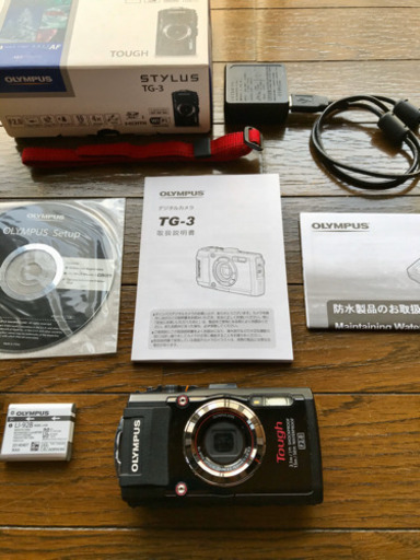 OLYMPUS オリンパス TG TG-3 BLACK 防水 デジタルカメラ | procomm.ca