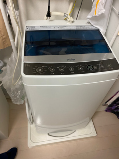 【4/29 5千円値下げ】【美品】川崎市　洗濯機　Haier JW-C55A