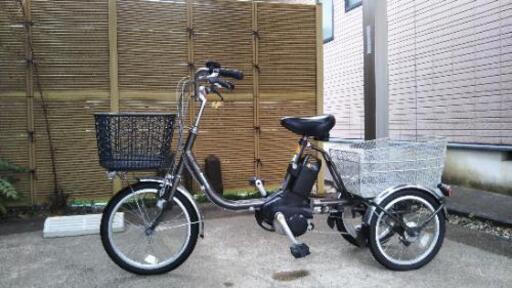 パナソニック電動アシスト三輪自転車BE-ELR83