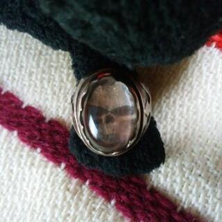 crazy pig CRYSTAL SKULL RING（USED）