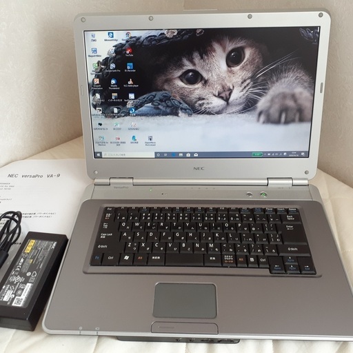 【取引中です】　☆SSDで快適☆　NEC　versaPro　Wi-Fi　マルチ　シルバー　15インチ　Windows10  ①