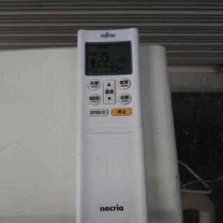 【引き取り限定】2017年式エアコン FUJITSU AS-C22G-W 美品 富士通 ルームエアコン AS-C22G 2017年 2.2kw 冷房 6～9畳 暖房