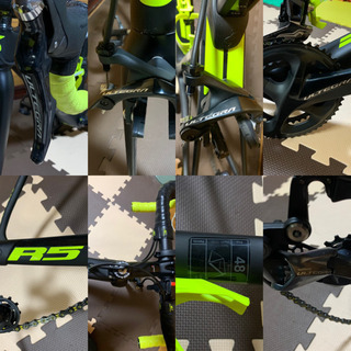 ロードバイク サーベロR5フレームセット　R8000アルテグラ付き