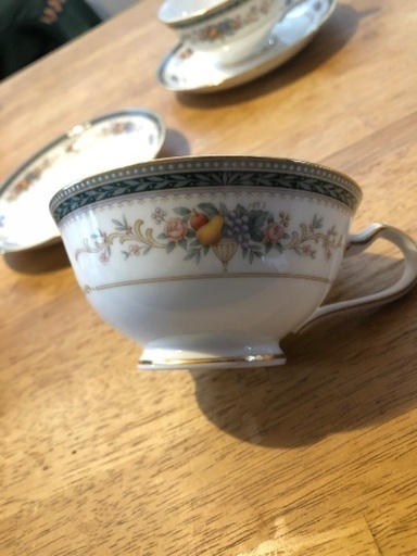 ノリタケ カップ ソーサー 2客廃盤品 310さん 世田谷の食器 コーヒー ティー の中古あげます 譲ります ジモティーで不用品の処分