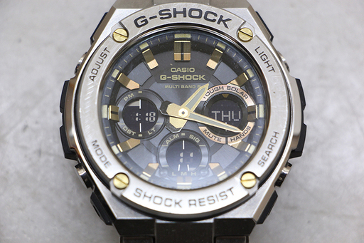 ソーラー腕時計 CASIO G-SHOCK G-STEEL GST-W110D カシオ Gショック Gスチール タフソーラ―電波ソーラー 電波時計 電波受信 マルチバンド6(R1913ywxY)