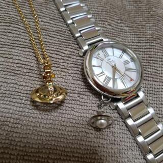 【値下げしました】ほぼ未使用　Vivienne Westwood　ネックレスと時計　セット