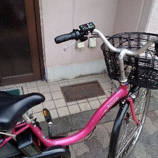 BRIDGESTONE Assista 26吋電動アシスト自転車 12.3Ahバッテリー+充電器 