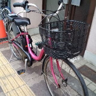 BRIDGESTONE Assista 26吋電動アシスト自転車 12.3Ahバッテリー+充電器 