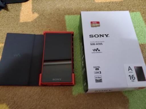 SONY WALKMAN NW-A105赤