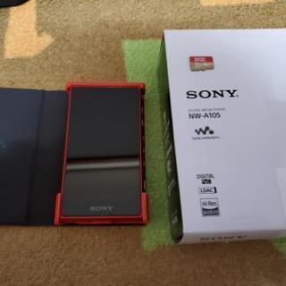 SONY WALKMAN NW-A105赤