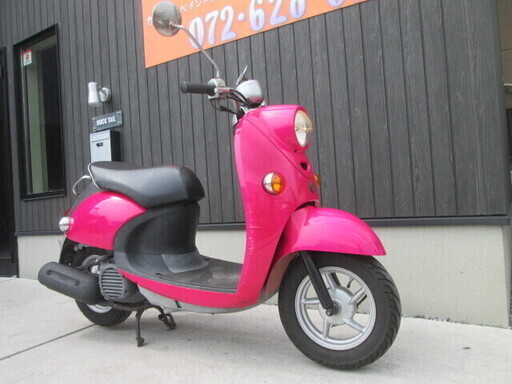☆4万円！ビーノ 走行少ない！SA26J セル1 実動車☆VINO ピンク ヤマハ