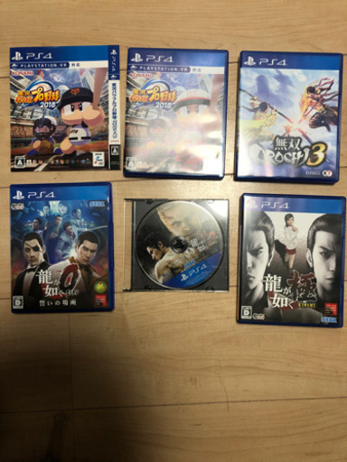 PS4 ソフト　5本セット