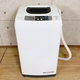 3*155 日立 HITACHI 洗濯機 5.0kg NW-50B 2017年製の画像