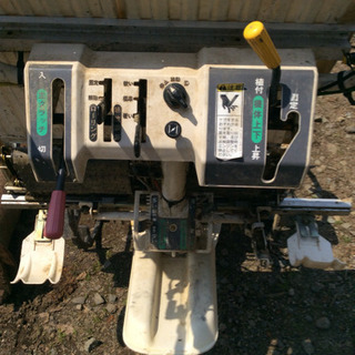 長野飯山市発 田植え機 イセキ サナエ25