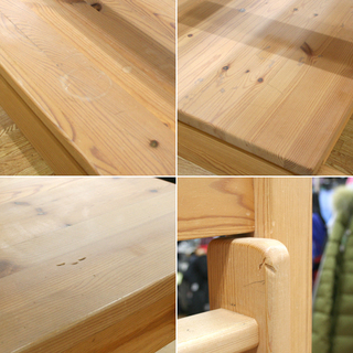 札幌近郊限定 MUJI/無印良品 パイン材ハイベッド デスク付き システムベッド 良品計画 店頭引取大歓迎 ☆ PayPay(ペイペイ)決済可能 ☆ 札幌市 清田区 平岡