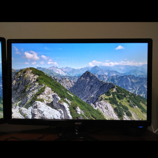 ACER 24インチ 1080p PCディスプレイ【1台残り】