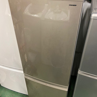 シャープ 冷凍冷蔵庫 2017年製 167L 動作品 
