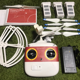 西日本産 DJI Phantom 2 Vision+ (DIPS登録済機体)・ケース付き