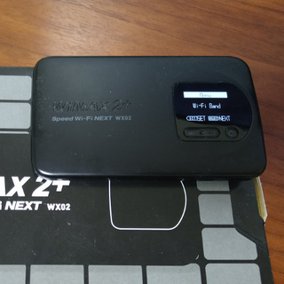 NEC WiMAX2+ Speed Wi-Fi NEXT WX02 黒