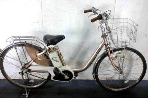 ①348番 Panasonic✨電動アシスト自転車✨ビビ‼️