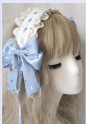ロリータカチューシャ ヘアバンド リボン 蝶結び かわいい ヘッドドレス 髪飾り ヘアアクセサリー ゴスロリ メイド風 コスプレ コスチュー 代金引換発送可能 新潟大学前のその他の中古あげます 譲ります ジモティーで不用品の処分