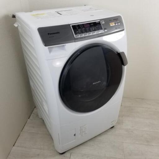 中古 人気 洗濯7.0kg 乾燥3.5Kg ドラム式洗濯機 パナソニック プチドラム NA-VH310L 2014年製 ホワイト エコナビ搭載 人気 6ヶ月保証付き