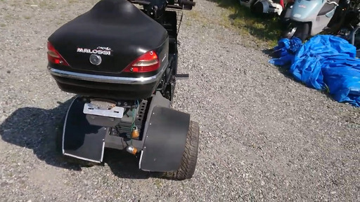 ジャイロX ワイド カスタム ダブルシート ワイドホイール マロッシ？