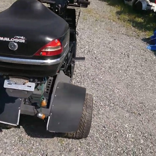 ジャイロX ワイド カスタム ダブルシート ワイドホイール マロッシ？