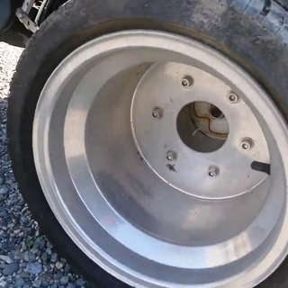 ジャイロX ワイド カスタム ダブルシート ワイドホイール マロッシ？