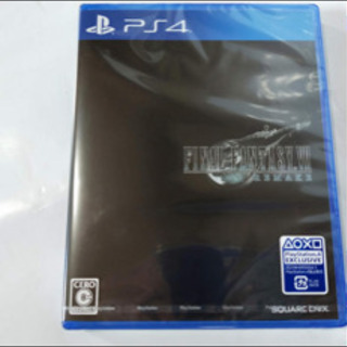 新品　PS4 ファイナルファンタジー7 リメイク
