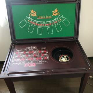 カジノゲームセット　テーブル型