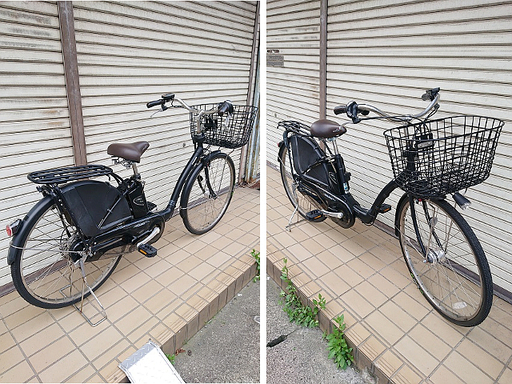 【中古】電動自転車 Panasonic ギュット 26インチ