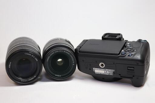 ⭐️初心者安心☀️Kiss X5✸すぐ撮れるダブルレンズセット⭐️ Canon EOS KISS X5 ダブルズームレンズセット ✨️初心者ダブルレンズ