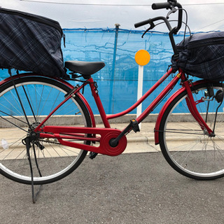 SOFFIE CLUB】26インチ 自転車 ママチャリ