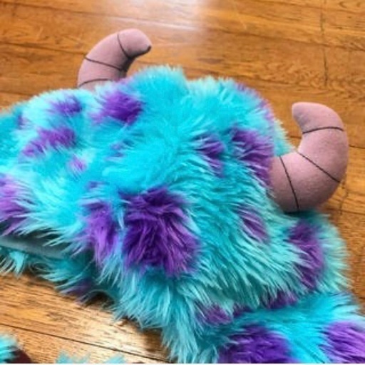 モンスターズインク サリー フード付きマフラー Moon 目黒の小物 帽子 の中古 古着あげます 譲ります ジモティーで不用品の処分