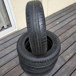 155/65R14 夏 2019年式 ダンロップ バリ溝
